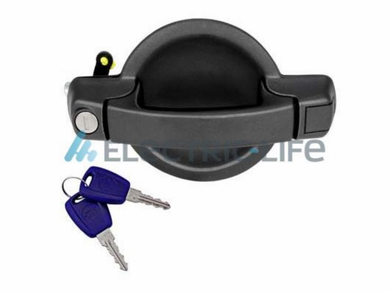 Maniglie porta esterne laterale scorrevole destra nera Fiat doblò (2000>2006) 2 porte