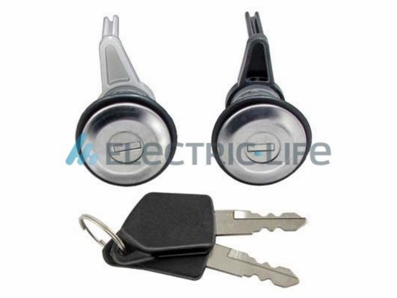Maniglie porta esterne anteriore destra e sinistra nera Peugeot 206 (1998>2012) 2-4 porte