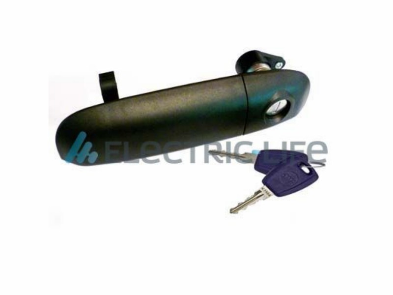 Maniglie porta esterne anteriore sinistra nera Fiat Panda (2012>) 4 porte