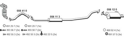 Man.coll.inf.flangia BMW 316I 318I 1982-
