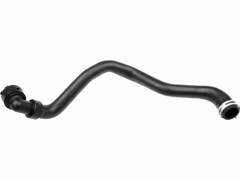 Curved hose