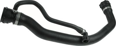Curved hose
