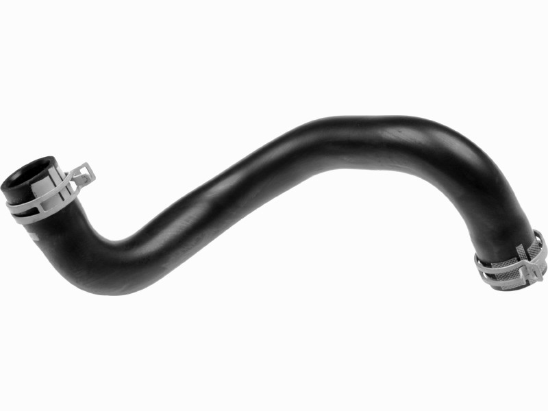 Curved hose