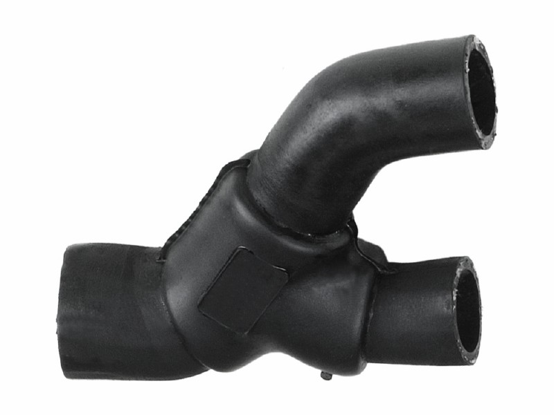 Curved hose