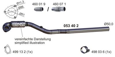 GATES 05-3402 / Flessibile radiatore