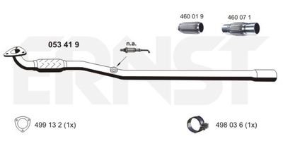GATES 05-3419 / Flessibile radiatore