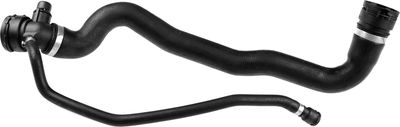Curved hose