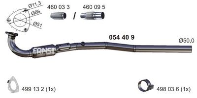 GATES 05-4409 / Flessibile radiatore