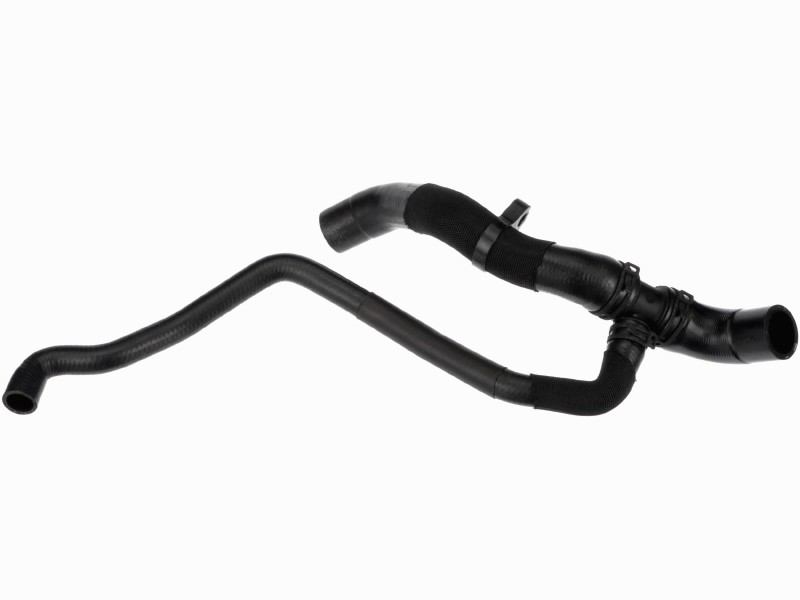 Curved hose