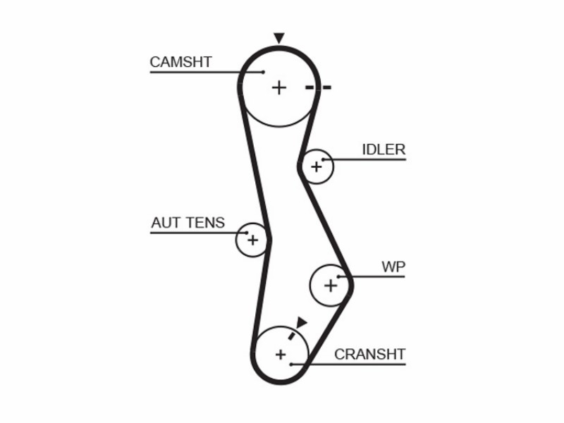 KP15579XS-2 water pump kit gat