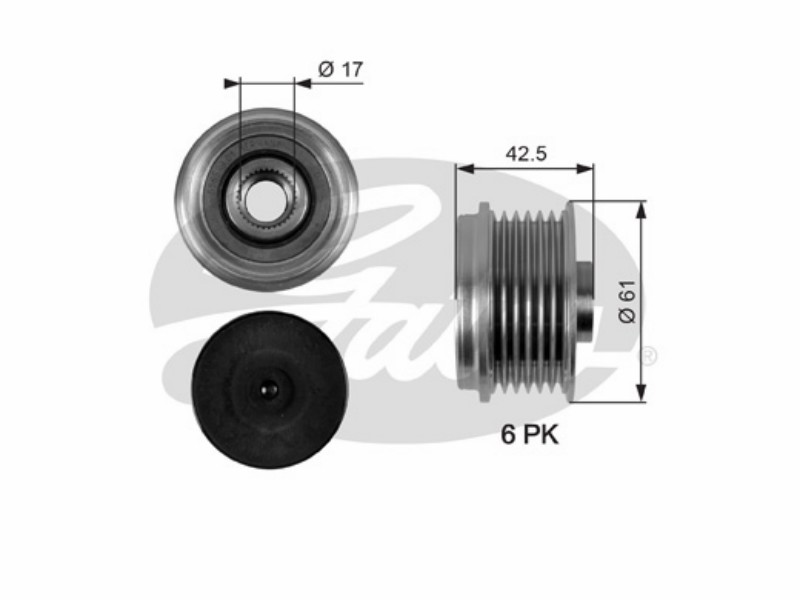 Freewheel device OAP