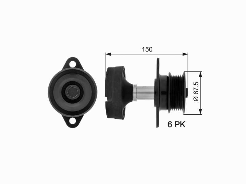 Freewheel device OAP