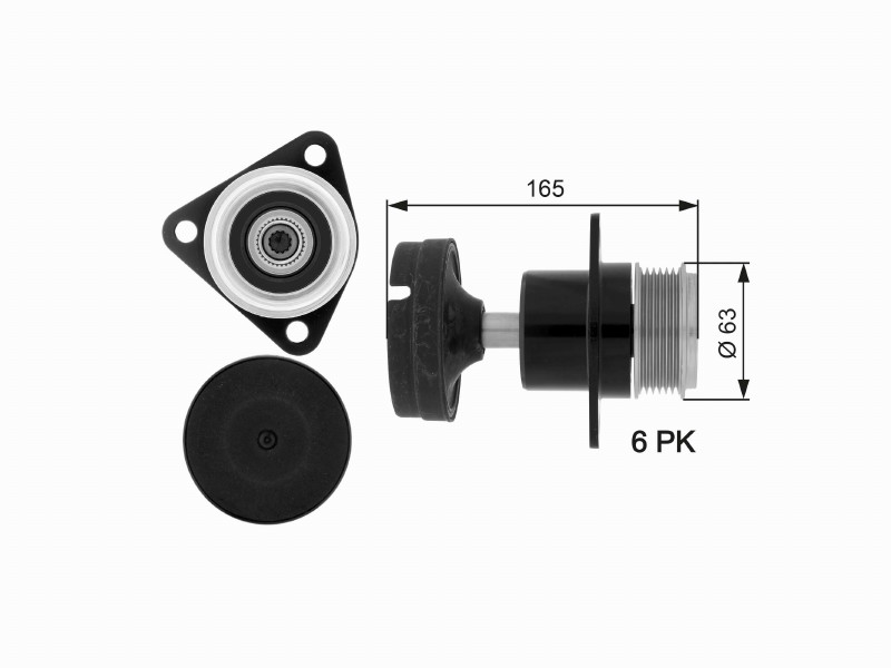 Freewheel device OAP