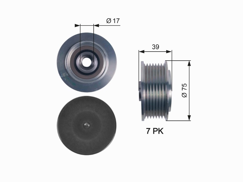 Freewheel device OAP