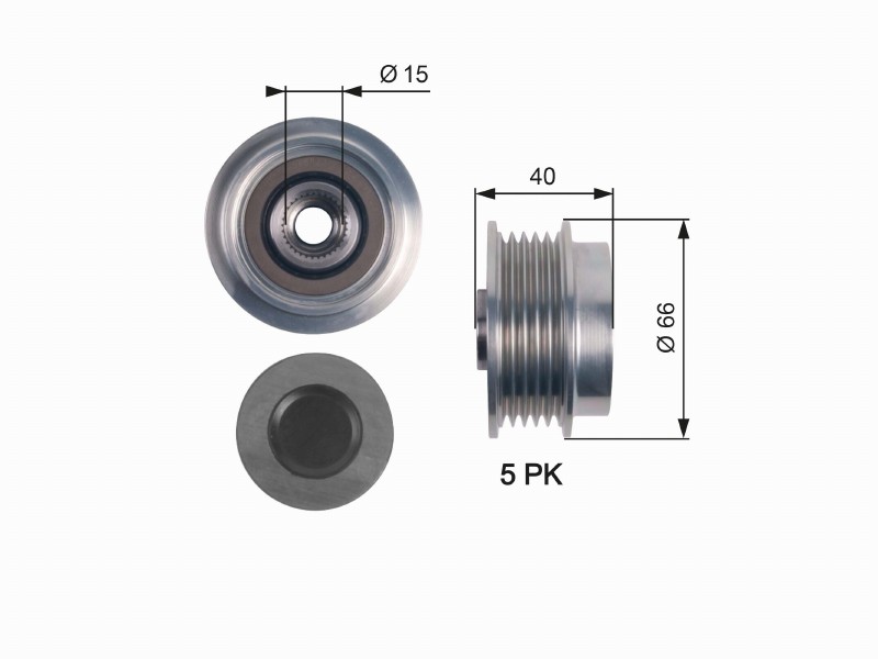 Freewheel device OAP