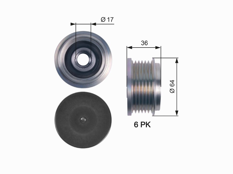Freewheel device OAP