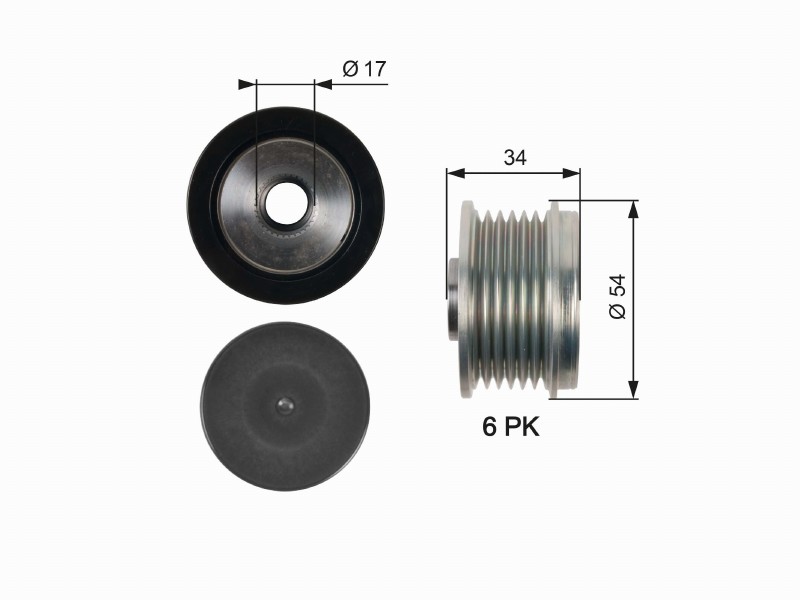 Freewheel device OAP