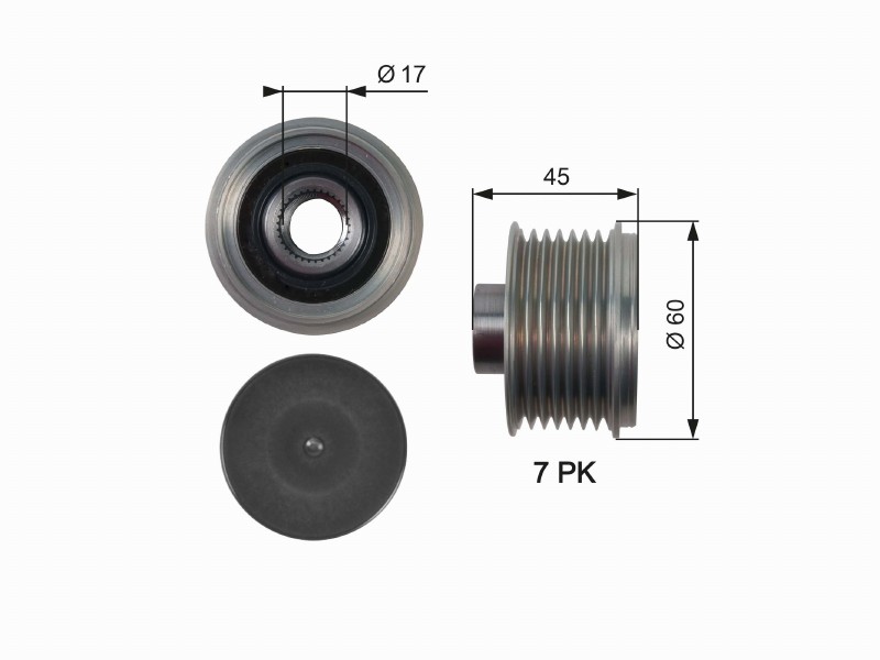 Freewheel device OAP