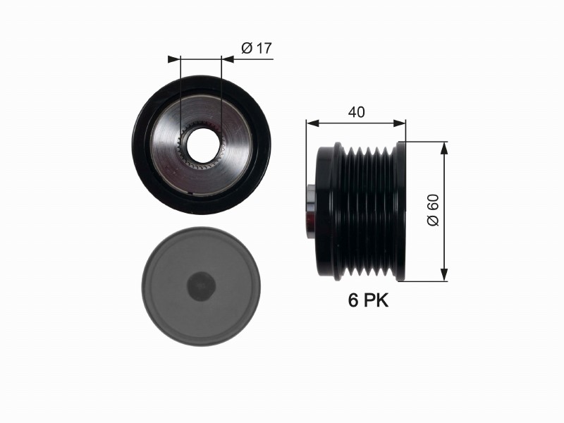 Freewheel device OAP