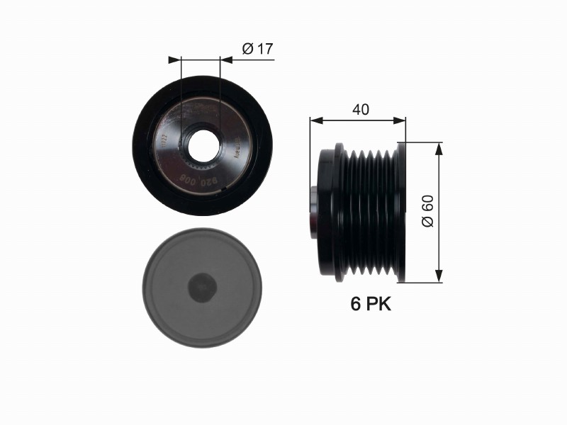 Freewheel device OAP
