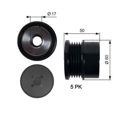 Freewheel device OAP