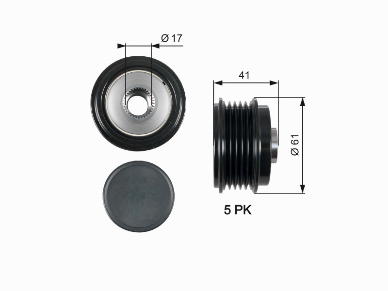 Freewheel device OAP