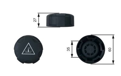 RC247 expansion tank cap