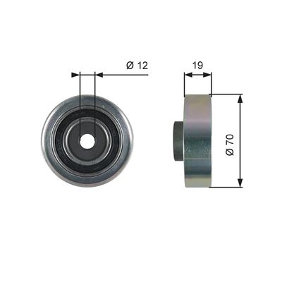 T36278 drivealign mv idler