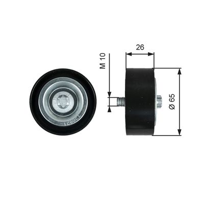 T36621 drivealign mv idler