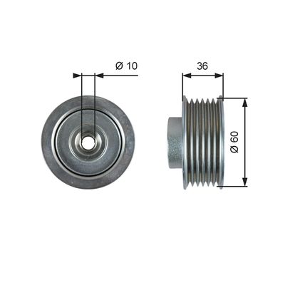T36753 drivealign mv idler