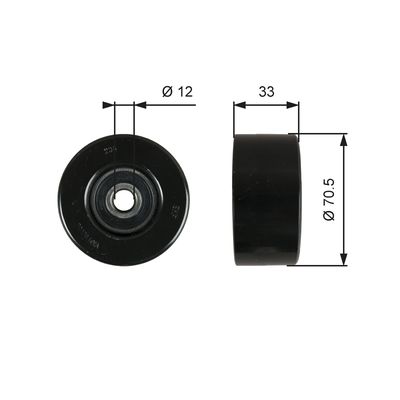 T36762 drivealign mv idler