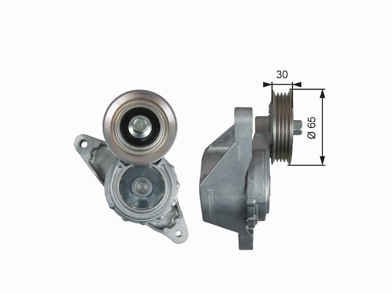 Idler/guide pulley, V-ribbed belt