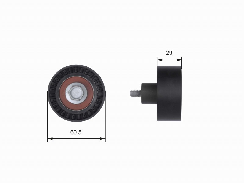 T41233 powergrip idler