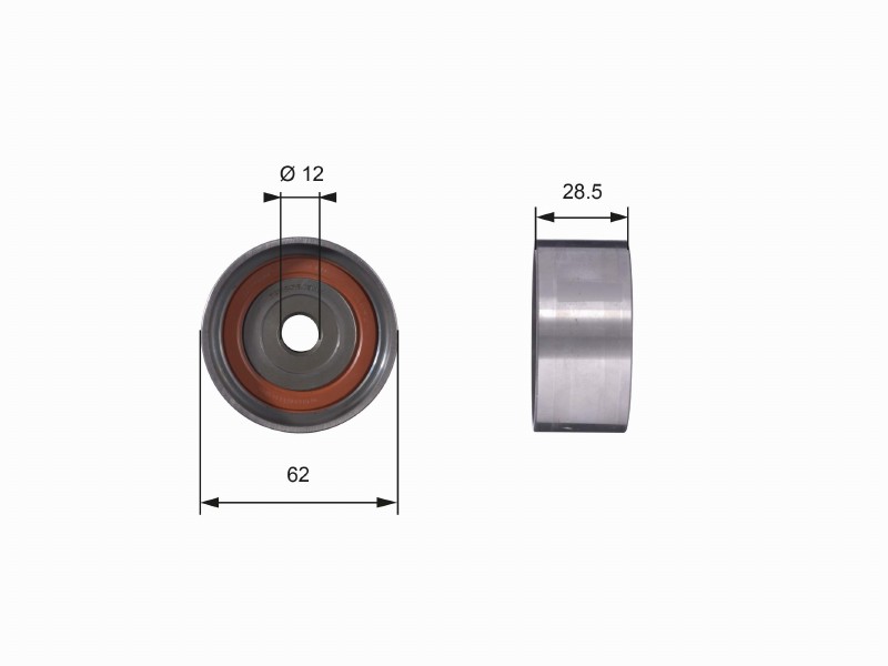 T42027 powergrip idler