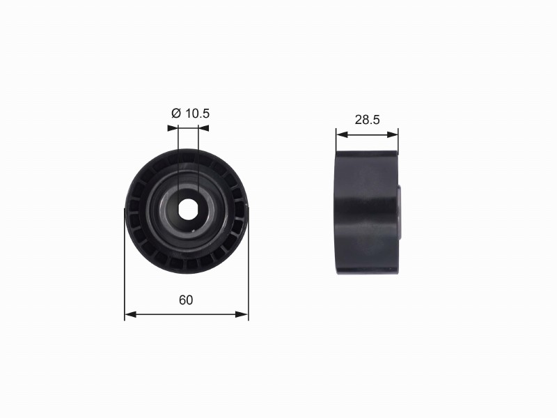 T42036 powergrip idler