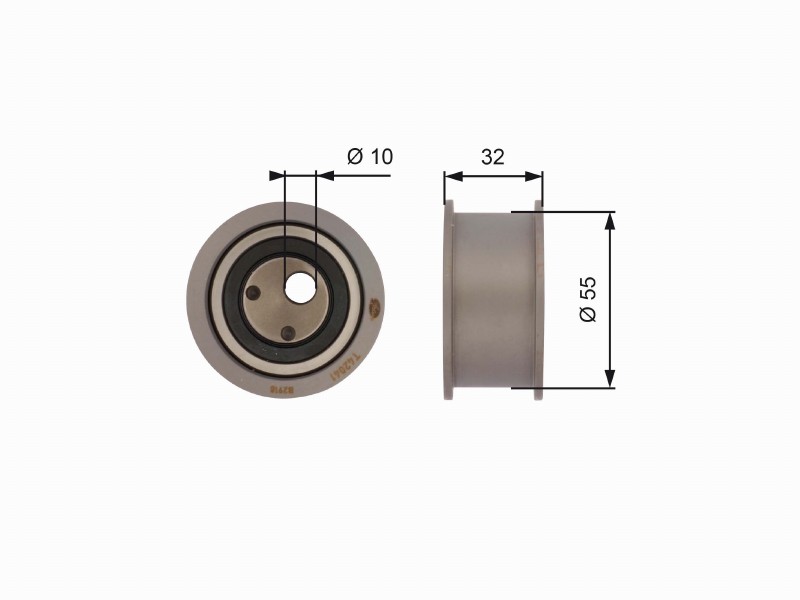 T42041 powergrip tensioner