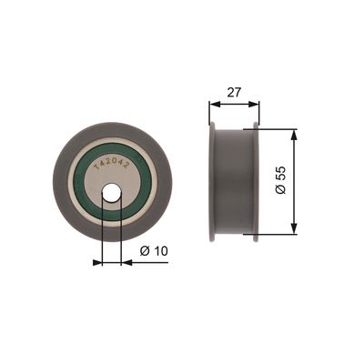 Idler pulley