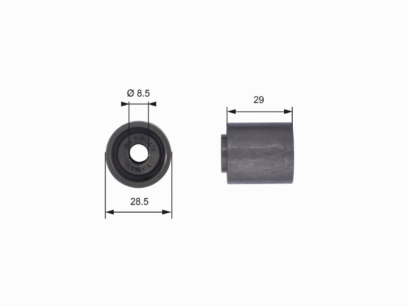 T42045 powergrip idler