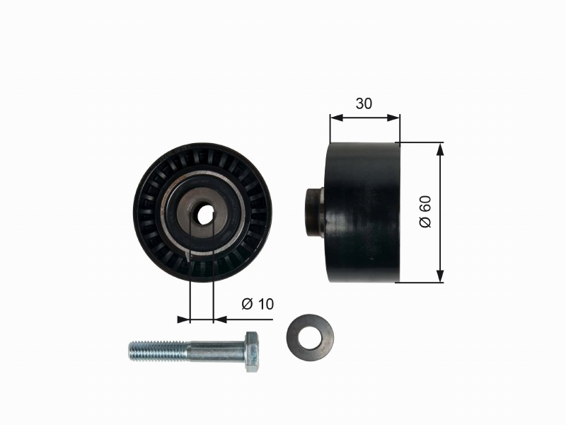 T42065 powergrip idler