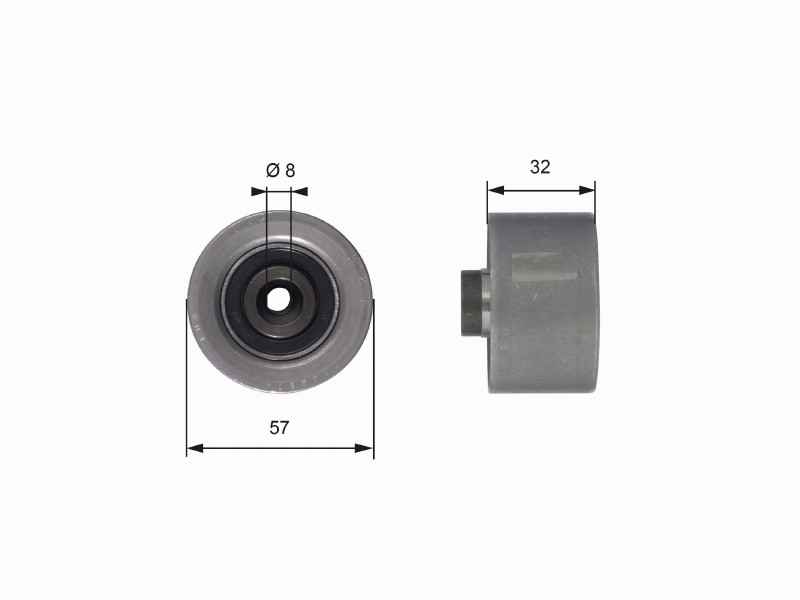 T42066 powergrip idler