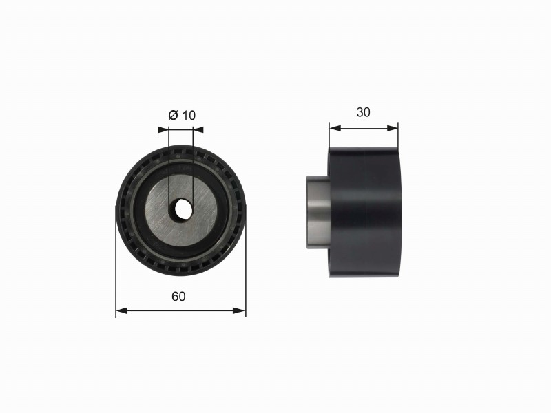 T42070 powergrip idler
