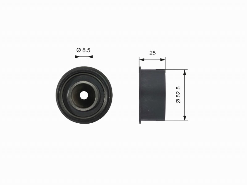 T42076 powergrip idler