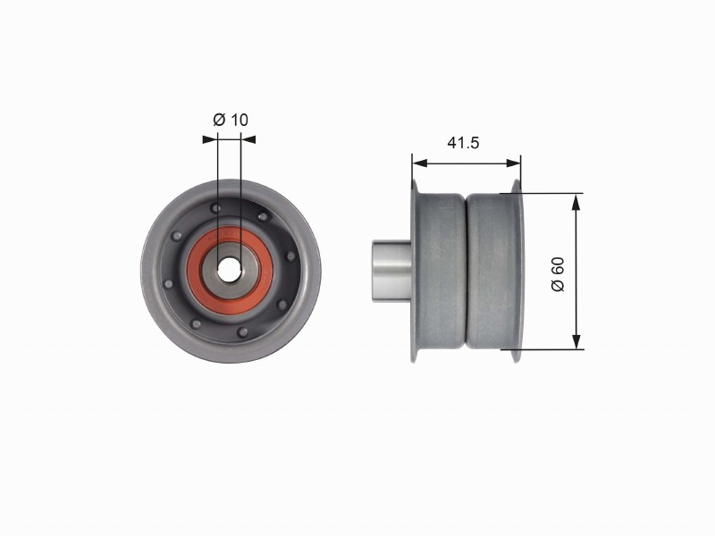 T42106 powergrip idler