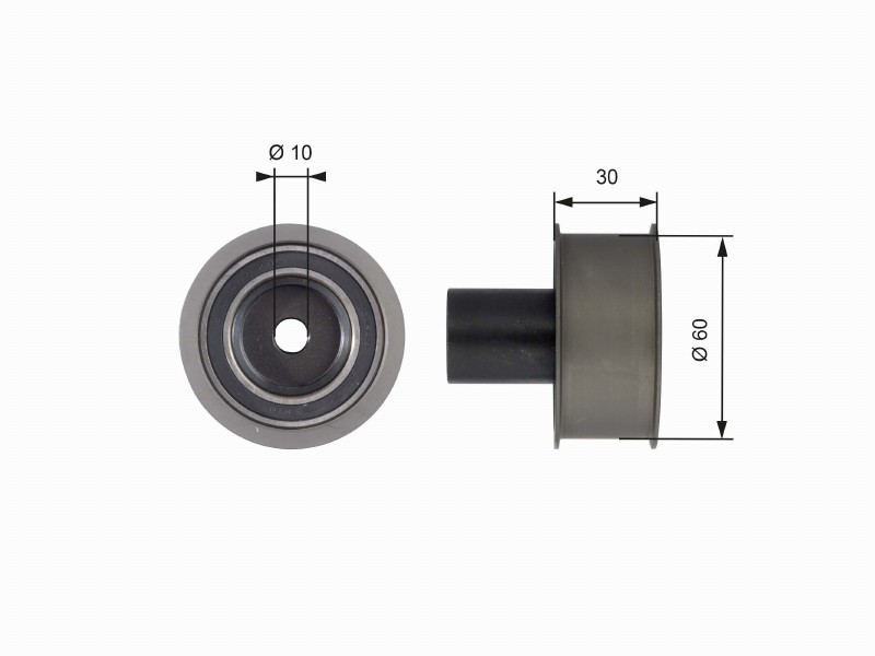 T42136 powergrip idler