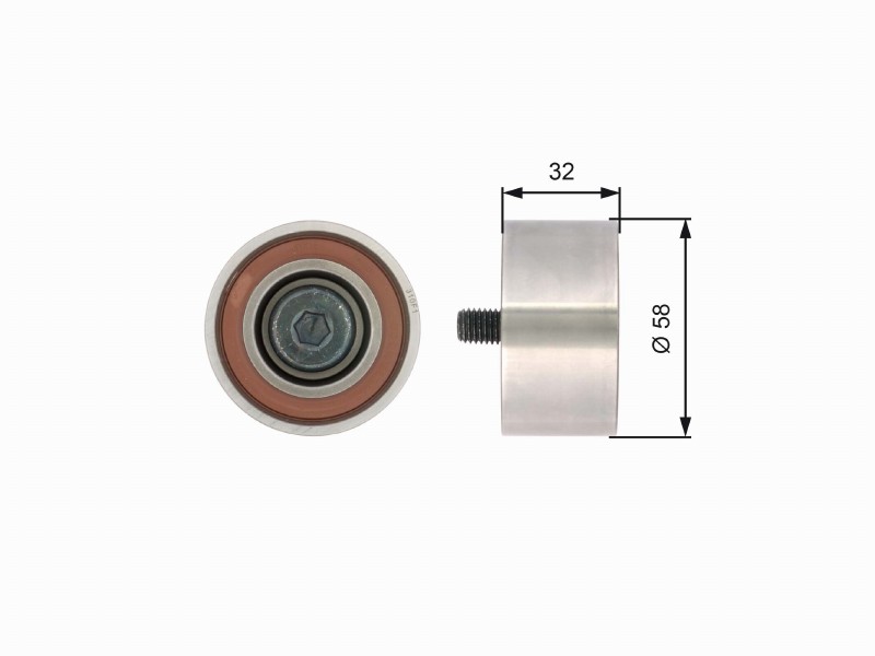 T42141 powergrip idler