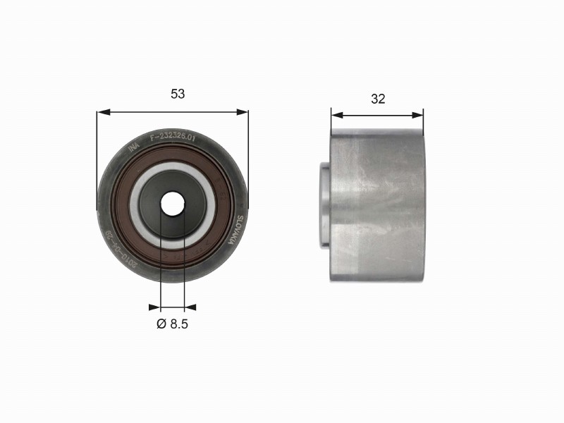 T42179 powergrip idler