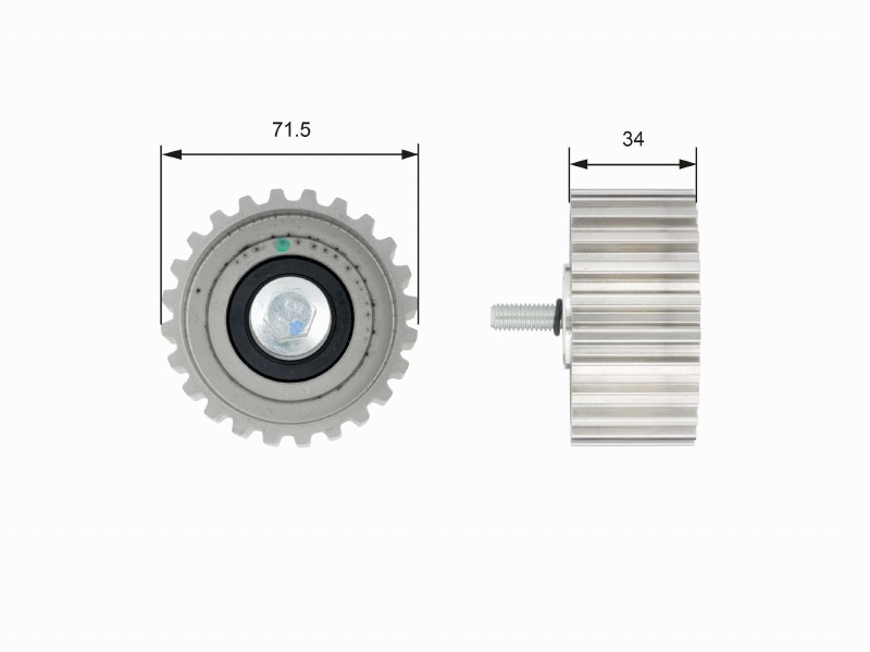 T42183 powergrip idler