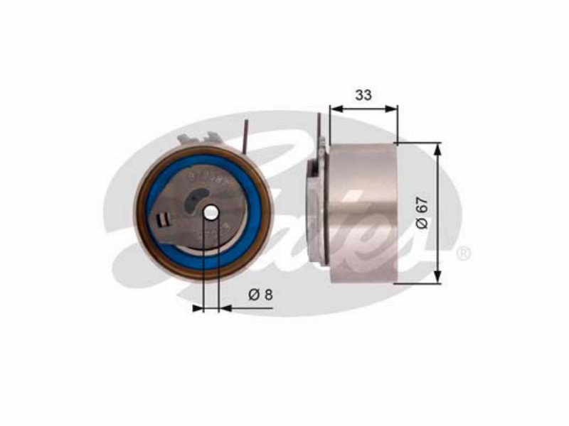 T43001 powergrip tensioner