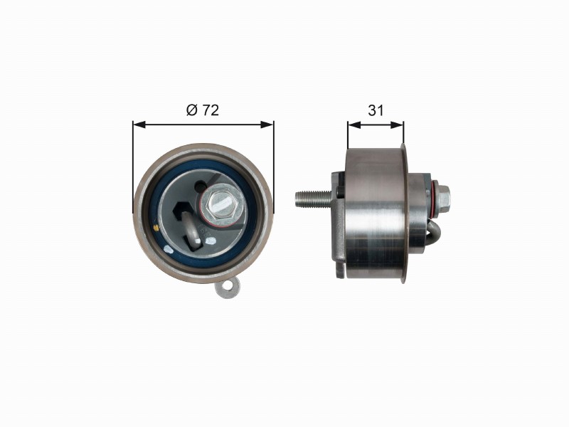 PowerGrip¶ôÃ+ú Tensioner Pulley