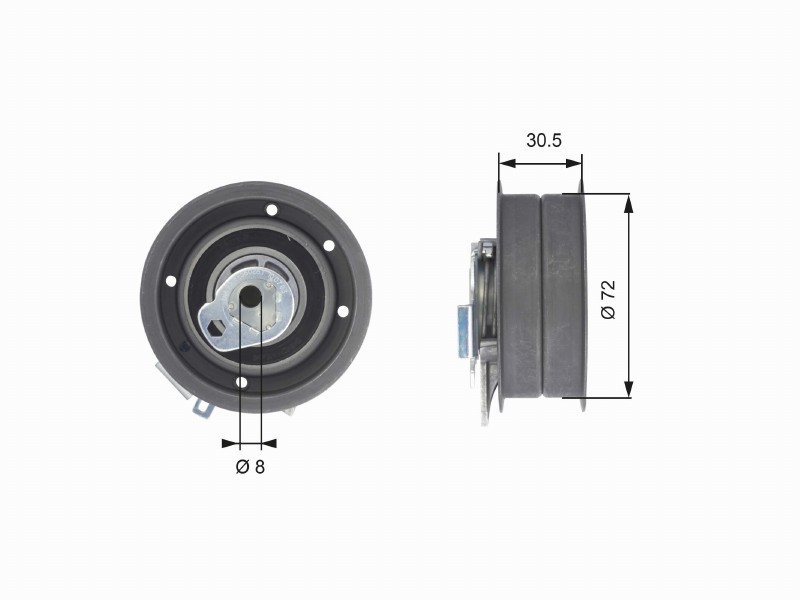 T43010 powergrip tensioner